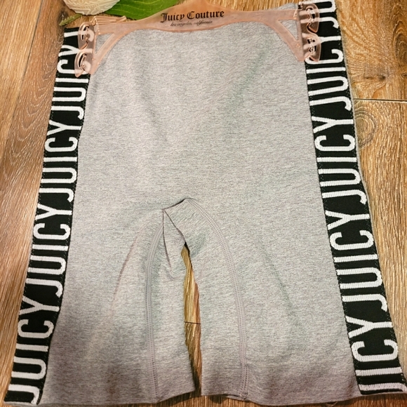Juicy Couture Pants - Juicy Couture High Waisted Gray Seamless Shaping Bike Shorts